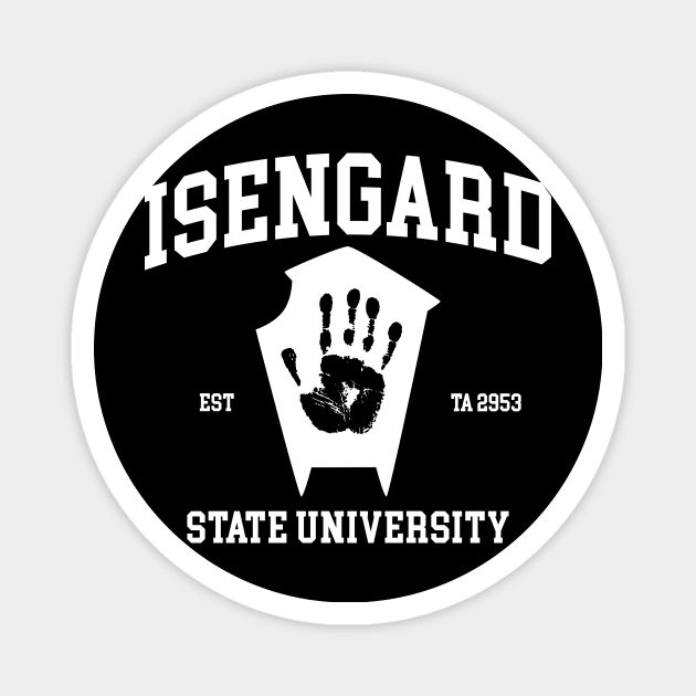 Isengard State University Magnet by Def_K